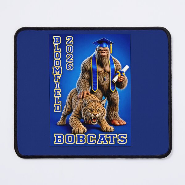 Item preview, BLOOMFIELD BOBCATS NM designed and sold by NativeGraffix.