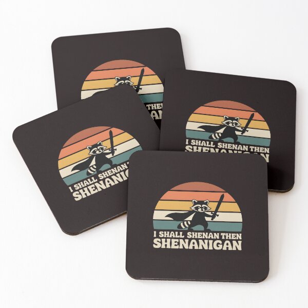 Item preview, I Shall Shenan Then Shenanigan Funny Meme Apparel for Pun Humor and Raccoon Fans designed and sold by Redgiant87x.