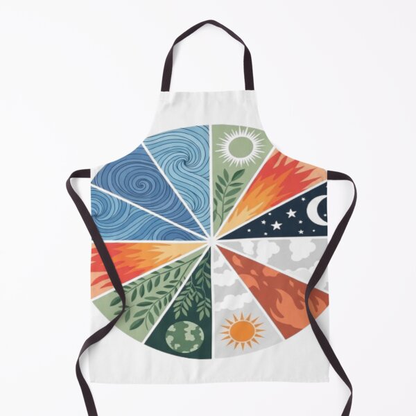Item preview, Wheel of Nature – Elemental Harmony Design designed and sold by Cristhian Almanza.