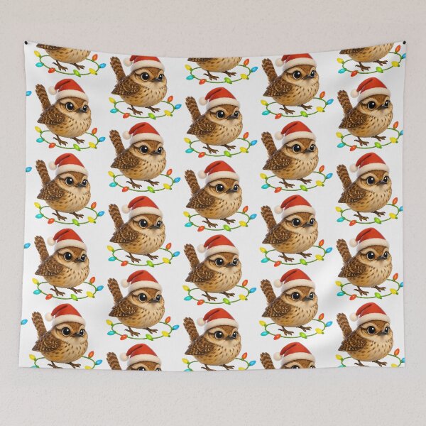 Item preview, Christmas Cactus Wren designed and sold by Sillytoe.