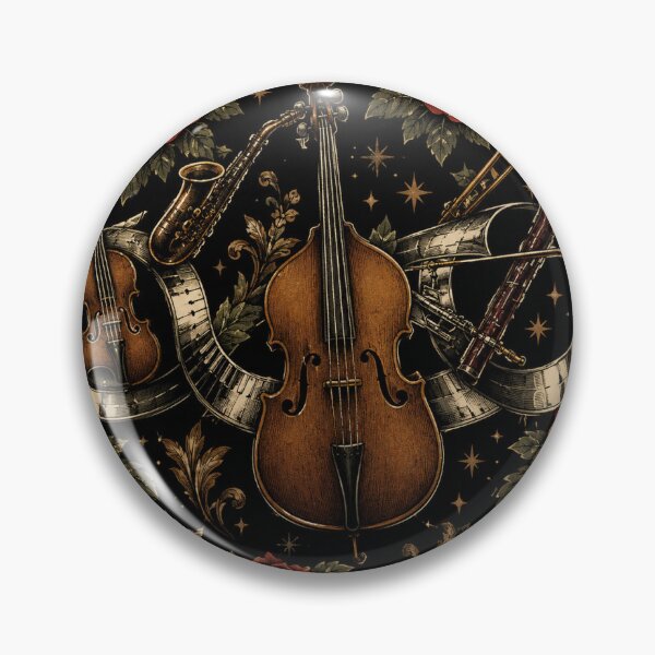 Item preview, Vintage Orchestra Tattoo Collage designed and sold by CraftyPawsSB.