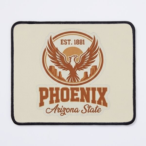 Item preview, Phoenix Arizona State - Vintage Desert Phoenix Crest designed and sold by The True American.