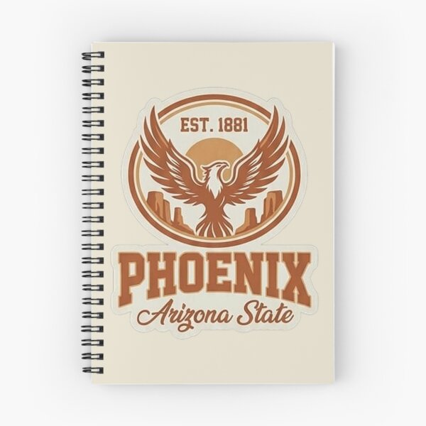 Item preview, Phoenix Arizona State - Vintage Desert Phoenix Crest designed and sold by The True American.
