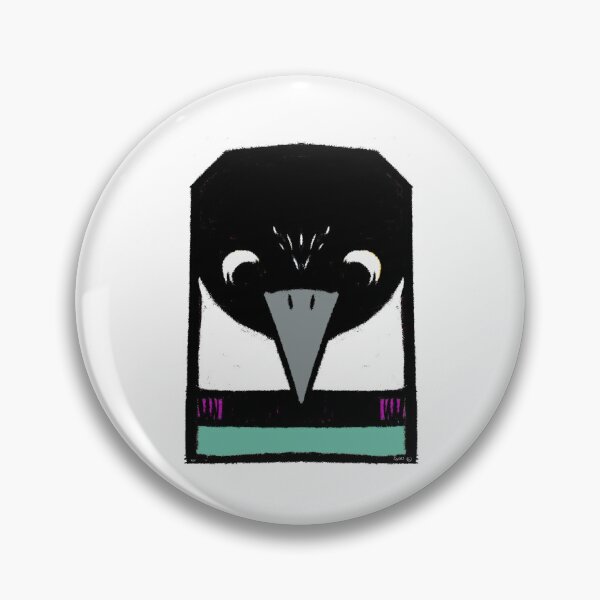 Item preview, Magpie – Bold Modern British Bird Illustration designed and sold by GWARTGB.