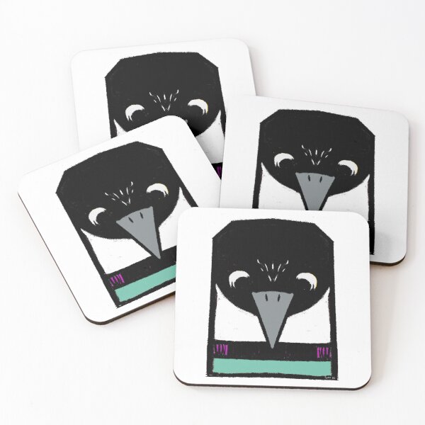 Item preview, Magpie – Bold Modern British Bird Illustration designed and sold by GWARTGB.