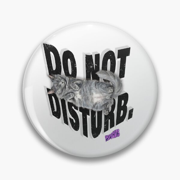 Item preview, Do Not Disturb - Cat designed and sold by psps-cats.