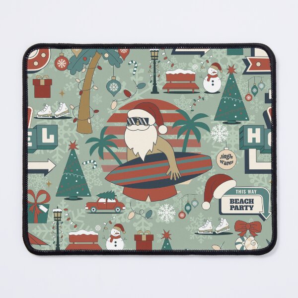 Item preview, christmas july route 25 beach tropical santa claus designed and sold by Gossip Rag.