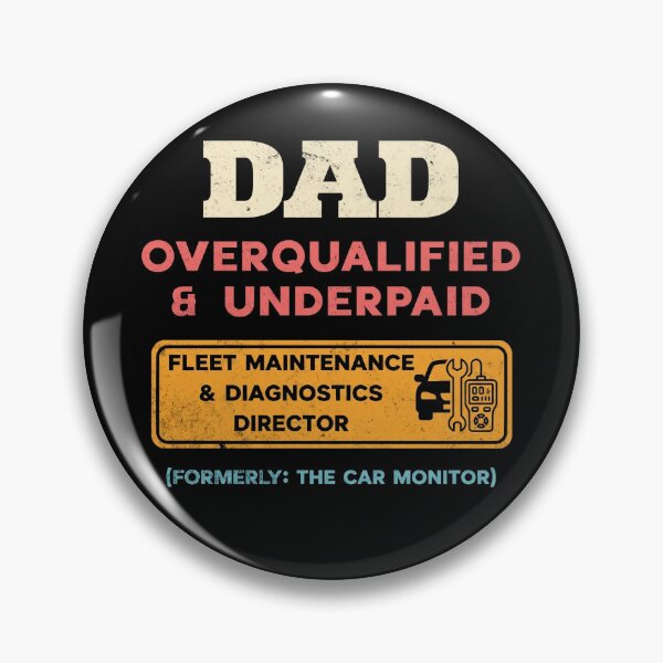 Item preview, Dad Overqualified Car Maintenance Director Funny designed and sold by d247.