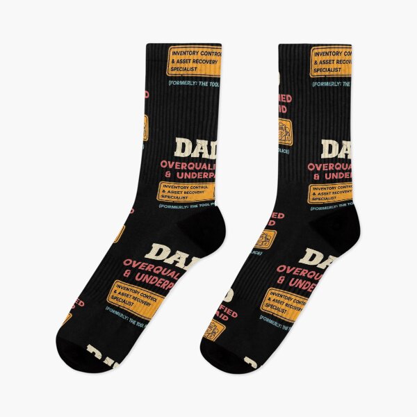 Item preview, Dad Overqualified Underpaid Tool Police Humor designed and sold by d247.
