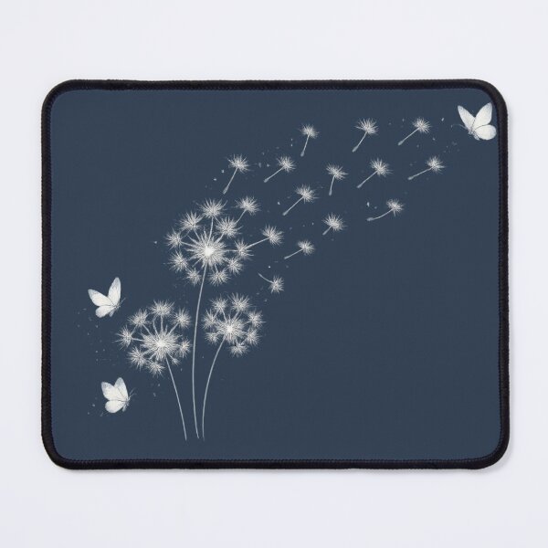 Item preview, Minimalist Dandelion & Butterfly Breeze Floral Line Art Aesthetic T-Shirt Design, Wife, girl friend, Gift designed and sold by Designer Forever ⭐⭐⭐⭐⭐.