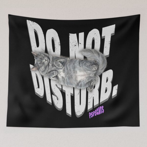 Item preview, Do Not Disturb - Cat designed and sold by psps-cats.