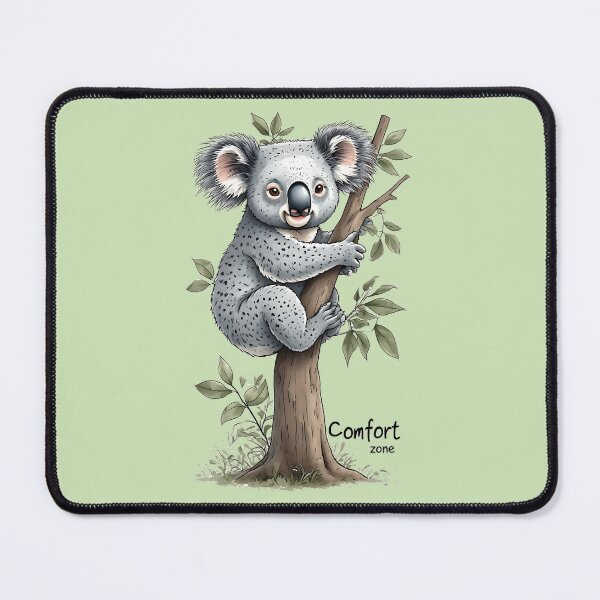Item preview, Cute Koala Comfort Zone Tree Hugger Design designed and sold by UrbanPrts.