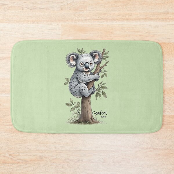 Item preview, Cute Koala Comfort Zone Tree Hugger Design designed and sold by UrbanPrts.