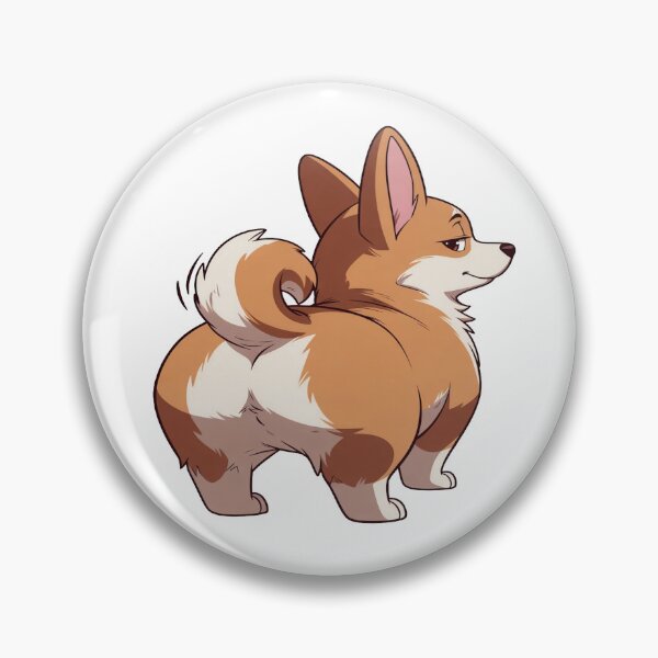 Artikelvorschau, Corgi-Hintern-Supreme entworfen und verkauft von ClaussShop.