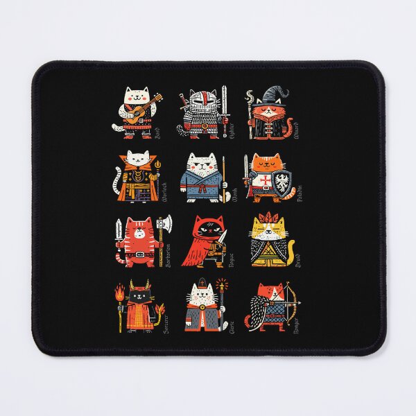 Item preview, Funny Dungeon Cats / Retro Board Game Poster / Wall Art Print / Fantasy, Board Game, RPG, DnD / Home Decor Gift Idea designed and sold by RoleplayRealm.