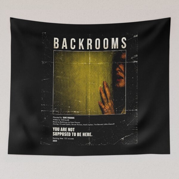 Item preview, Backrooms Movie designed and sold by tomasghrad.