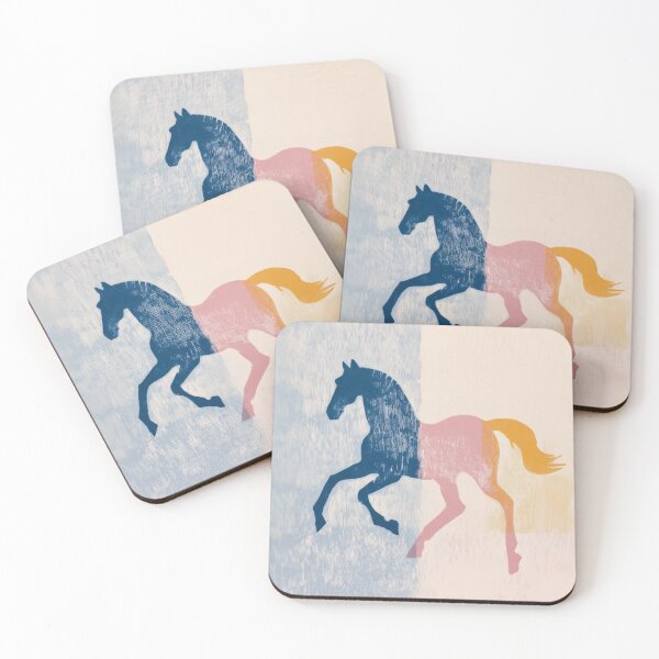 Item preview, MODERN HORSE ART – Modern Home Art Print designed and sold by MarkedArtPrints.