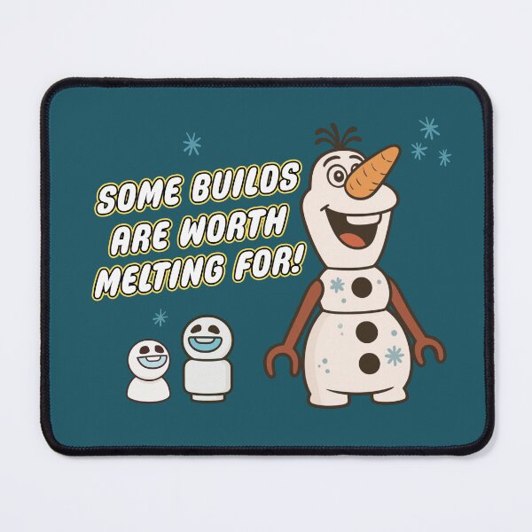 Item preview, Some Builds Are Worth Melting For (Frozen Snowman) designed and sold by YonderAndBeyond.