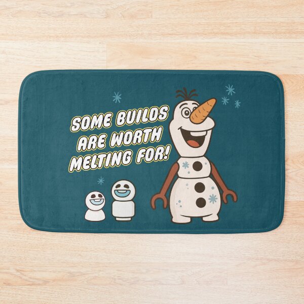 Item preview, Some Builds Are Worth Melting For (Frozen Snowman) designed and sold by YonderAndBeyond.