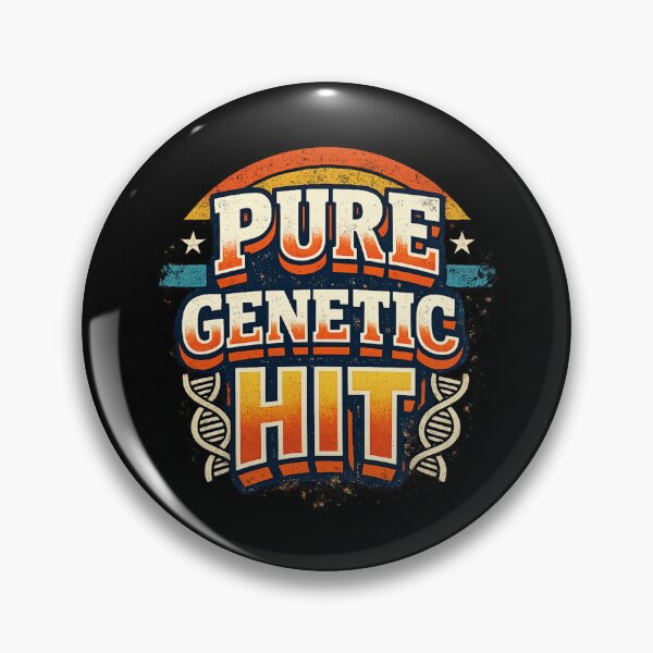 Item preview, Pure Genetic Hit Retro Vintage designed and sold by super-think.