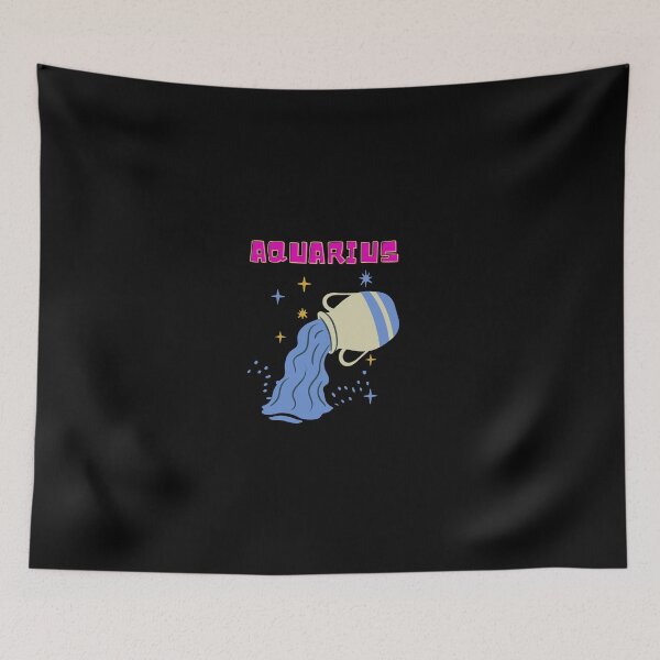 Item preview, Aquarius zodiac sign designed and sold by 17butterflies.