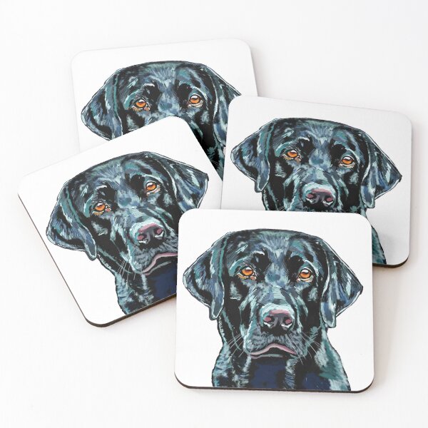 Item preview, Black Lab Watercolor designed and sold by BlueCava.