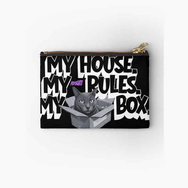 Item preview, My house. My rules. My box - Cat designed and sold by psps-cats.