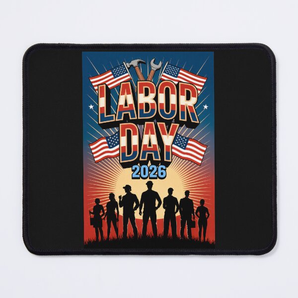 Item preview, LABOR DAY 2026 - Honoring American's Workers and Strength designed and sold by DBM Photo Art 1.