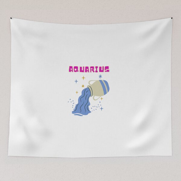 Item preview, Aquarius zodiac sign designed and sold by 17butterflies.