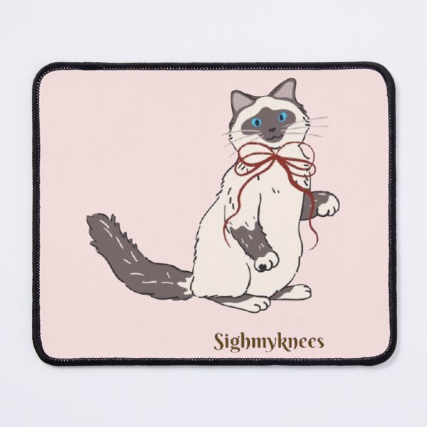 Item preview, Sigh my knees cat designed and sold by MoonberryGlow.