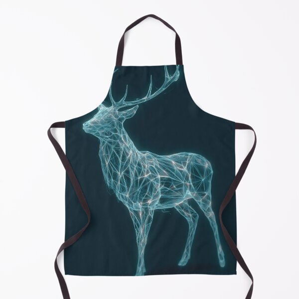 Item preview, Glowing Geometric Deer Head designed and sold by Visual Foundry.