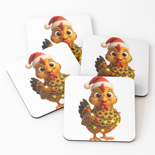 Item preview, Christmas Campine Chicken 1 designed and sold by Sillytoe.