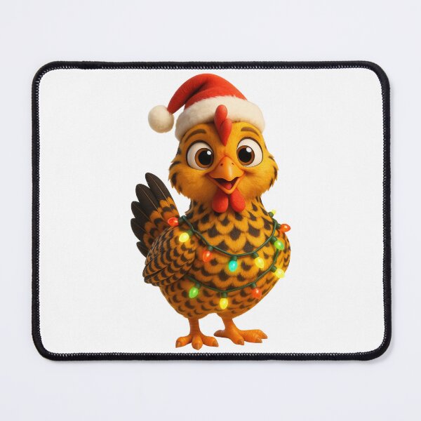 Item preview, Christmas Campine Chicken 1 designed and sold by Sillytoe.
