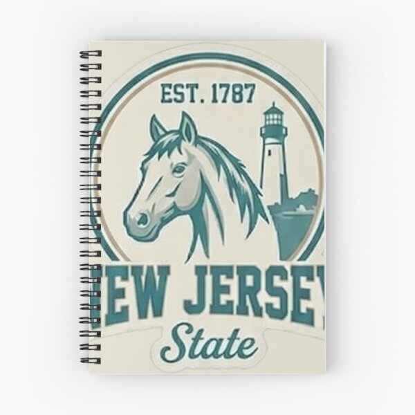 Item preview, New Jersey State - Vintage Coastal Horse Crest designed and sold by The True American.