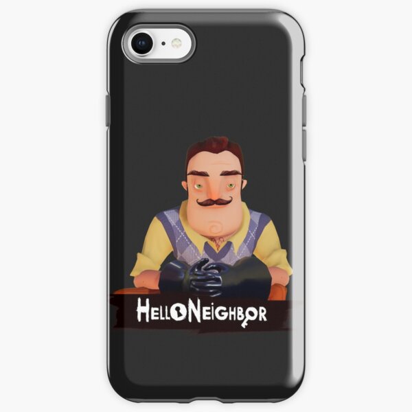 Hello Neighbor Iphone Cases Covers Redbubble - hello neighbor alpha 2 map roblox personajes de