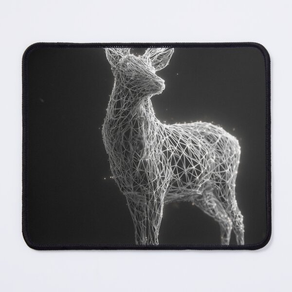 Item preview, Wireframe Deer With Glowing Antlers designed and sold by Visual Foundry.
