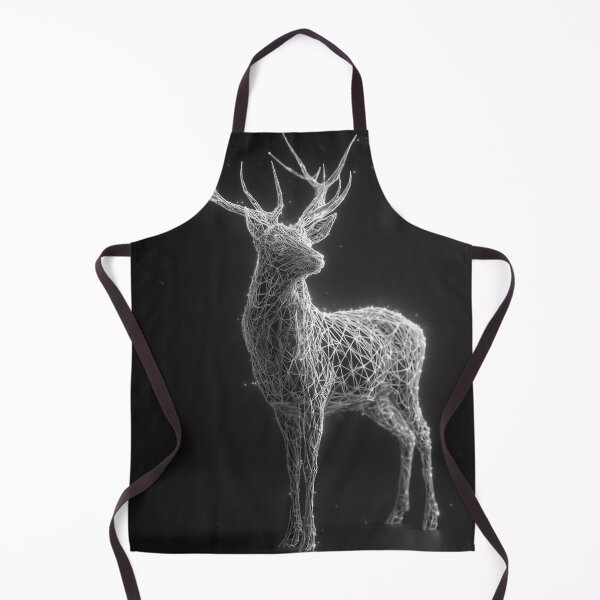 Item preview, Wireframe Deer With Glowing Antlers designed and sold by Visual Foundry.