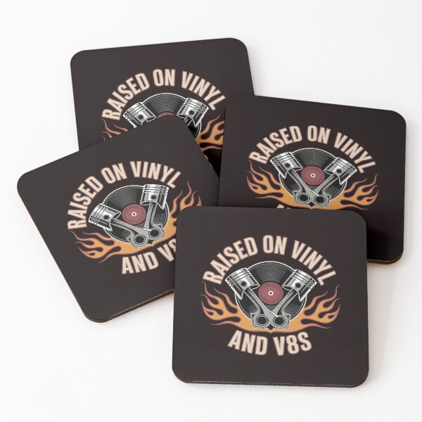 Item preview, Raised On Vinyl and V8s Vintage Vinyl Records and Muscle Car Lifestyle designed and sold by Redgiant87x.