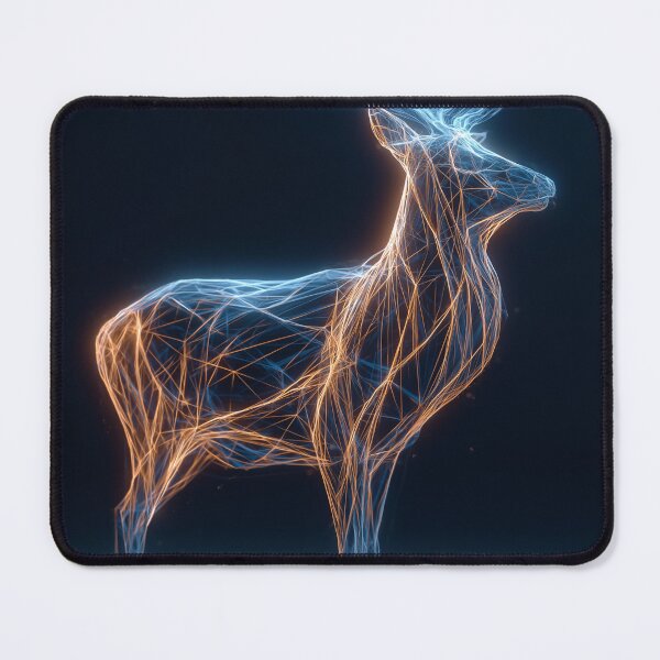 Item preview, Glowing Neon Deer With Antlers designed and sold by Visual Foundry.