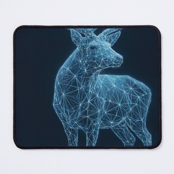 Item preview, Geometric Stag Digital Wire Frame designed and sold by Visual Foundry.