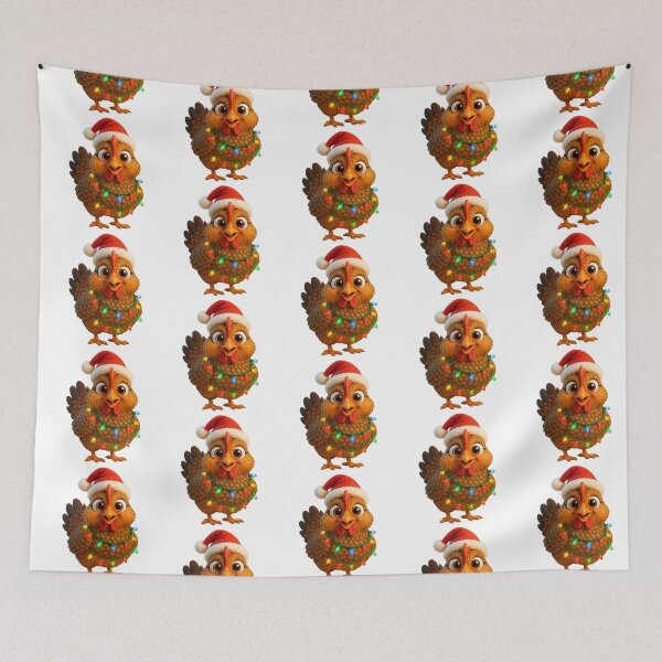 Item preview, Christmas Campine Chicken 2 designed and sold by Sillytoe.