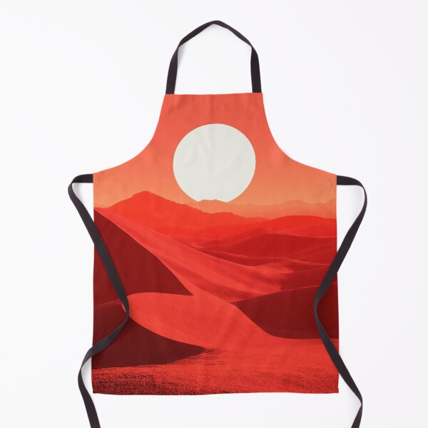 Item preview, Red Desert Landscape With Rising Sun designed and sold by Visual Foundry.