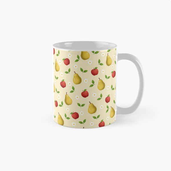 Item preview, Cute Apples and Pears Cottagecore Pattern designed and sold by katemaxi.