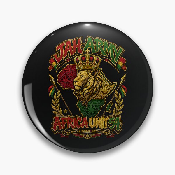 Item preview, JAH ARMY AFRICA UNIT 54 designed and sold by SavvyEarth.
