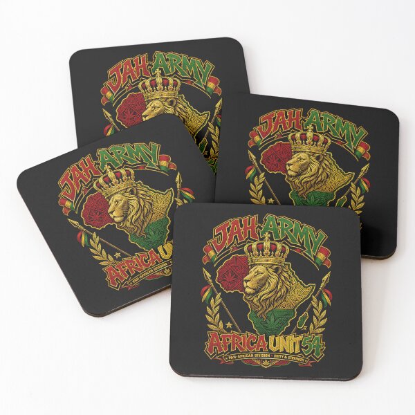Item preview, JAH ARMY AFRICA UNIT 54 designed and sold by SavvyEarth.