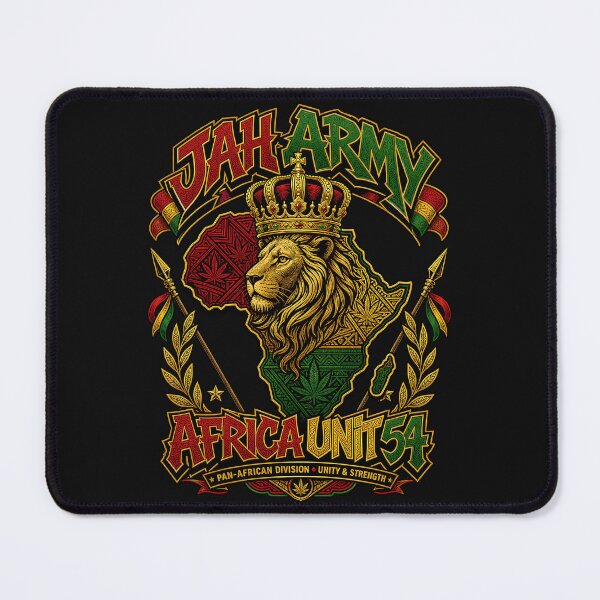 Item preview, JAH ARMY AFRICA UNIT 54 designed and sold by SavvyEarth.