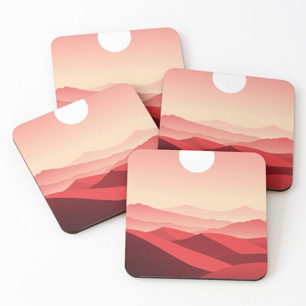 Item preview, Desert Sunset Mountains Landscape designed and sold by Visual Foundry.