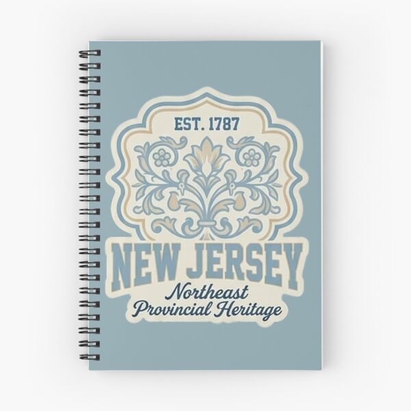 Item preview, New Jersey Northeast Provincial Heritage - Vintage Baroque Floral Crest designed and sold by The True American.