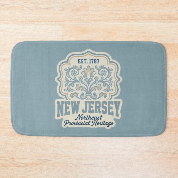 Item preview, New Jersey Northeast Provincial Heritage - Vintage Baroque Floral Crest designed and sold by The True American.