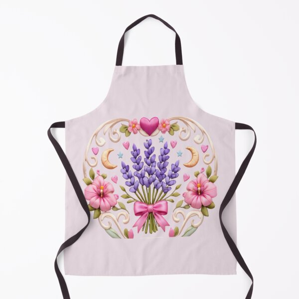 Item preview, Lavender Bouquet In Ribbon Embroidery Design designed and sold by Romanticyvoz.